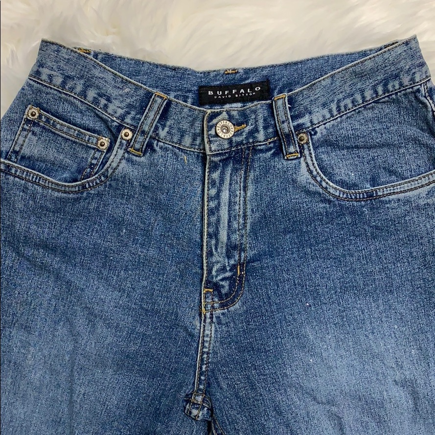 Buffalo David Bitton Sparkle Jeans Size 28 Flare